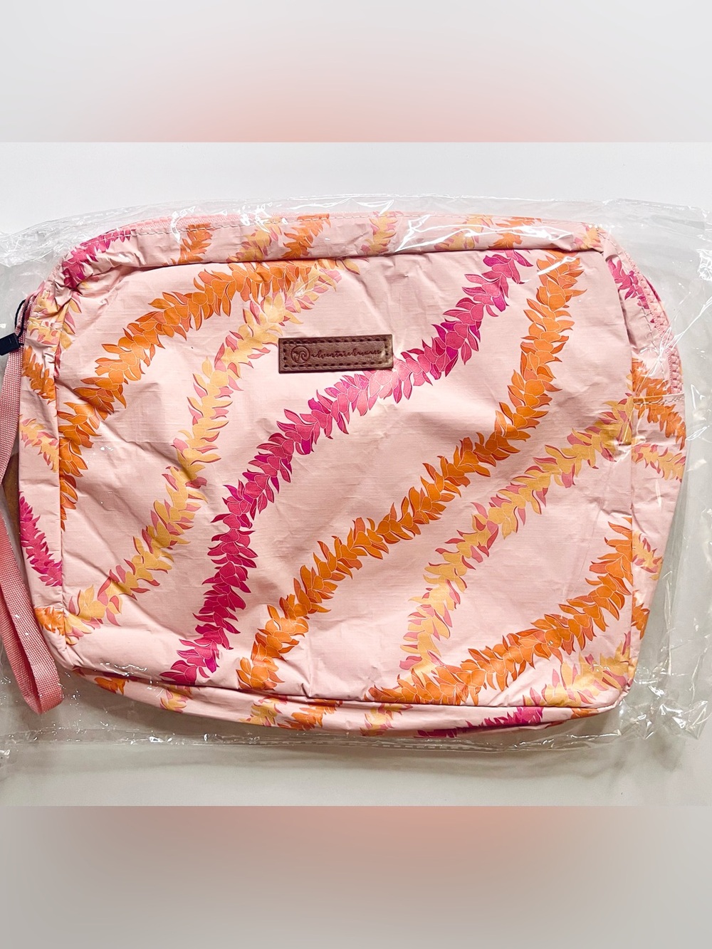 Hawaiian print clutch waterproof bag